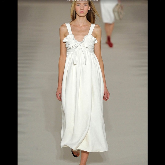 CHLOE SILK MAXI RUNWAY DRESS - Picture 9 of 9